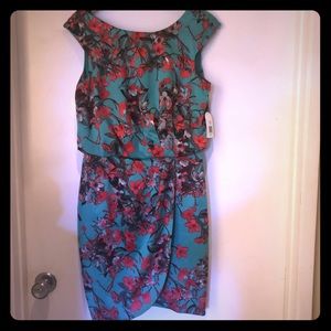 Floral Print Dress by Jessica Simpson